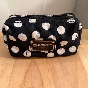 Marc by Marc Jacobs Black/White Quilted Cosmetics Bag